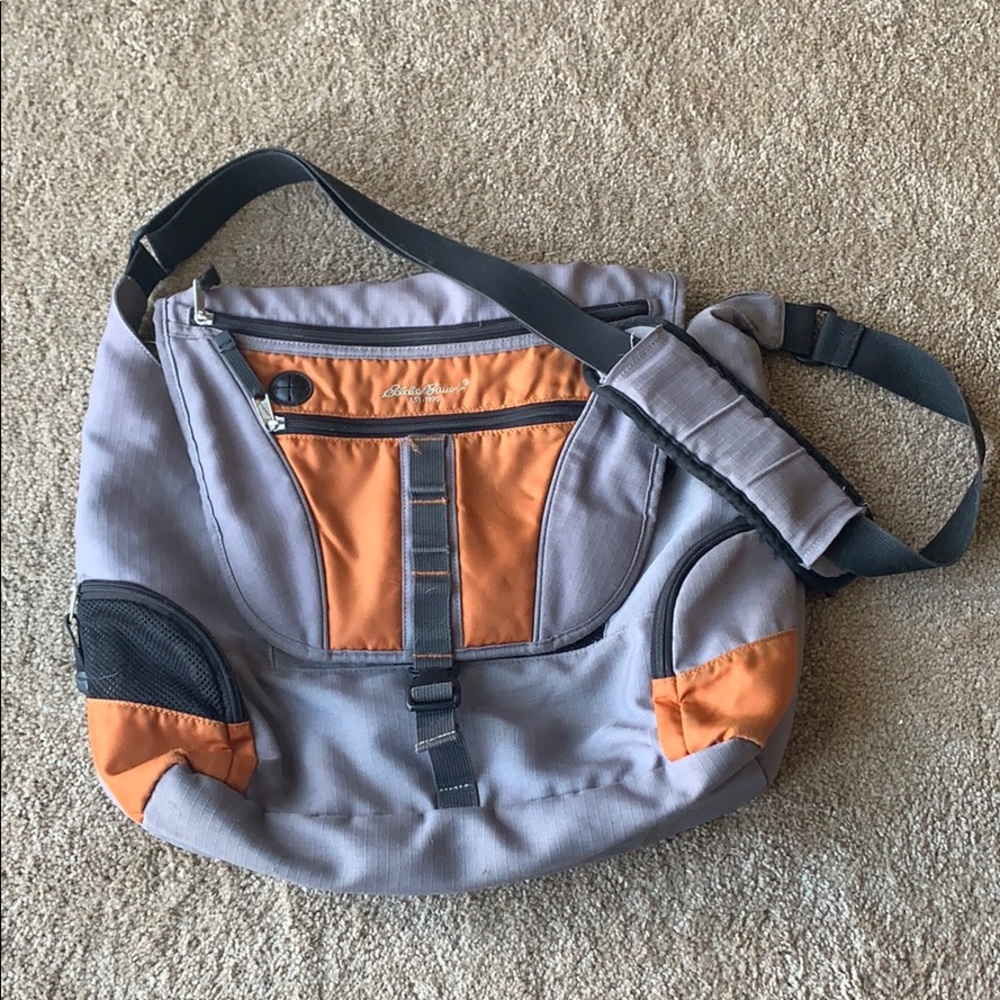 Eddie Bauer laptop sport crossbody bag